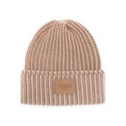 Fendi Brun Ull Beanie Mössa Brown, Dam