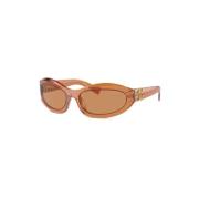 Miu Miu MU 14Zs 15T10I Sunglasses Brown, Dam