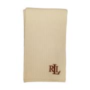 Ralph Lauren Dam Bomullsscarf, Modell 454960069 White, Dam