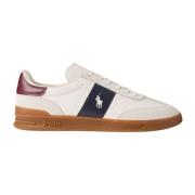 Ralph Lauren Herr Låga Sneakers från Polo White, Herr