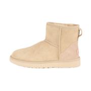 UGG Klassiska Mini II Fårskinnstövlar Beige, Dam