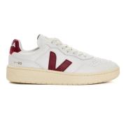 Veja Vita Marsala Läder Sneakers White, Dam