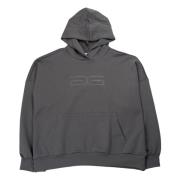 Gestuz Cotton Hoodie Sweallygz Gray, Dam