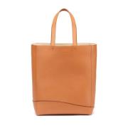 Testoni Noto Tote BAG Deluxe Grained Calf Orange, Unisex