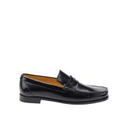 Testoni Bracciano Mocs Brushed Calf Black, Herr