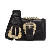 Versace Jeans Couture Svart Avtagbar Clutch Bälte Black, Dam