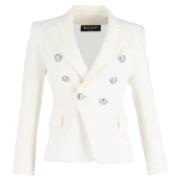 Balmain Pre-owned Pre-owned Ylle ytterklder White, Dam