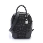 Loewe Pre-owned Pre-owned Canvas handvskor Black, Dam