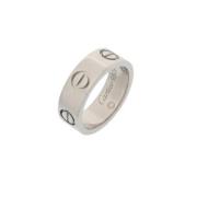 Cartier Vintage Pre-owned Platina ringar Gray, Dam