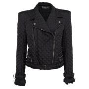 Balmain Pre-owned Pre-owned Tyg ytterklder Black, Dam