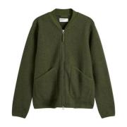 Universal Works Modern Zip Bomberjacka Green, Herr