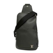 Louis Vuitton Vintage Pre-owned Tyg louis-vuitton-vskor Black, Dam