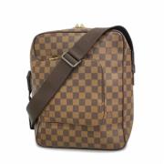 Louis Vuitton Vintage Pre-owned Tyg louis-vuitton-vskor Brown, Dam