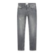 Pure Path Slim Fit Grå Denim Jeans Gray, Herr