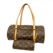 Louis Vuitton Vintage Pre-owned Tyg handvskor Brown, Dam