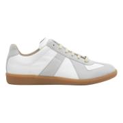 Maison Margiela Låg Topp Sneaker i Trendig Stil White, Herr