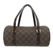 Louis Vuitton Vintage Pre-owned Canvas handvskor Brown, Dam