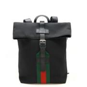 Gucci Vintage Pre-owned Canvas gucci-vskor Black, Dam