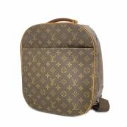 Louis Vuitton Vintage Pre-owned Tyg axelremsvskor Brown, Dam