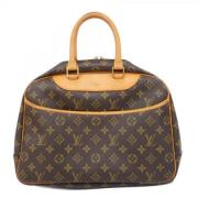 Louis Vuitton Vintage Pre-owned Tyg handvskor Brown, Dam