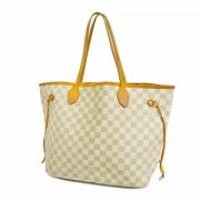 Louis Vuitton Vintage Pre-owned Tyg axelremsvskor White, Dam