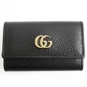 Gucci Vintage Pre-owned Laeder nyckelhllare Black, Herr