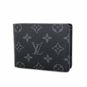 Louis Vuitton Vintage Pre-owned Laeder plnbcker Black, Dam