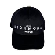 John Richmond Keps med broderad logotyp Black, Unisex