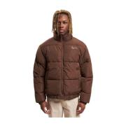 Karl Kani Brun Chest Signature Puffer Sweatshirt Brown, Herr