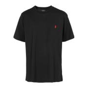 Polo Ralph Lauren Avslappnad Bomull T-shirt Black, Herr