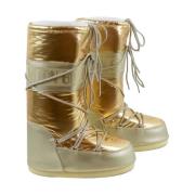 Moon Boot Iridescent Snö stövlar Metallic Stil Yellow, Dam