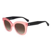 Kate Spade Rosa Acetat Kvinna solglasögon Pink, Dam