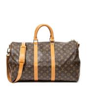 Louis Vuitton Vintage Pre-owned Canvas resvskor Brown, Dam