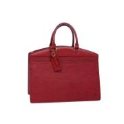 Louis Vuitton Vintage Pre-owned Laeder handvskor Red, Dam