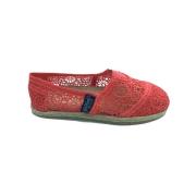 MC2 Saint Barth Sommar macramè espadril i olika färger Orange, Dam