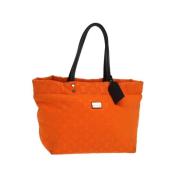 Louis Vuitton Vintage Pre-owned Nylon louis-vuitton-vskor Orange, Dam