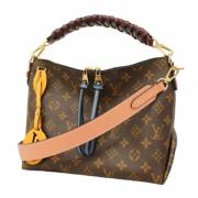 Louis Vuitton Vintage Pre-owned Tyg handvskor Brown, Dam