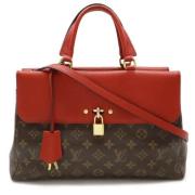 Louis Vuitton Vintage Pre-owned Laeder handvskor Red, Dam