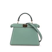 Fendi Vintage Pre-owned Laeder handvskor Green, Dam