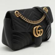 Gucci Vintage Pre-owned Tyg gucci-vskor Black, Dam