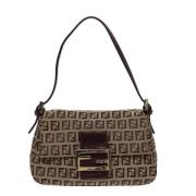 Fendi Vintage Pre-owned Canvas fendi-vskor Brown, Dam