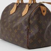 Louis Vuitton Vintage Pre-owned Tyg louis-vuitton-vskor Brown, Dam