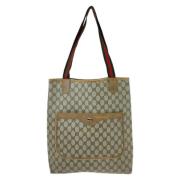 Gucci Vintage Pre-owned Canvas handvskor Gray, Dam