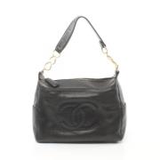 Chanel Vintage Pre-owned Laeder axelremsvskor Black, Dam