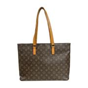 Louis Vuitton Vintage Pre-owned Tyg louis-vuitton-vskor Brown, Dam