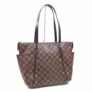 Louis Vuitton Vintage Pre-owned Canvas axelremsvskor Brown, Dam