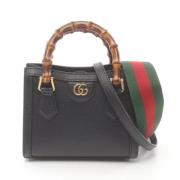 Gucci Vintage Pre-owned Laeder handvskor Black, Dam