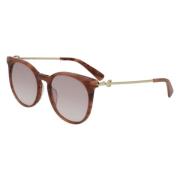 Longchamp Brun Acetat Dam Solglasögon Brown, Dam