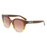 Longchamp Brun Acetat Dam Solglasögon Brown, Dam