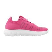 Geox Stiliga Damsneakers Pink, Dam